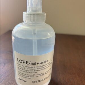 Davines Love Curl Revitalizer with Clear Bottle